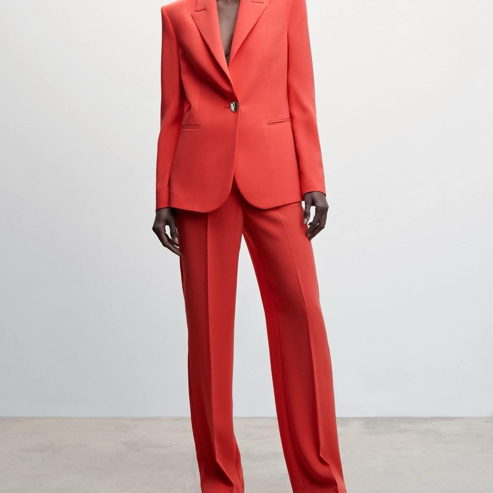 Mango Women's Orange Pantsuit
